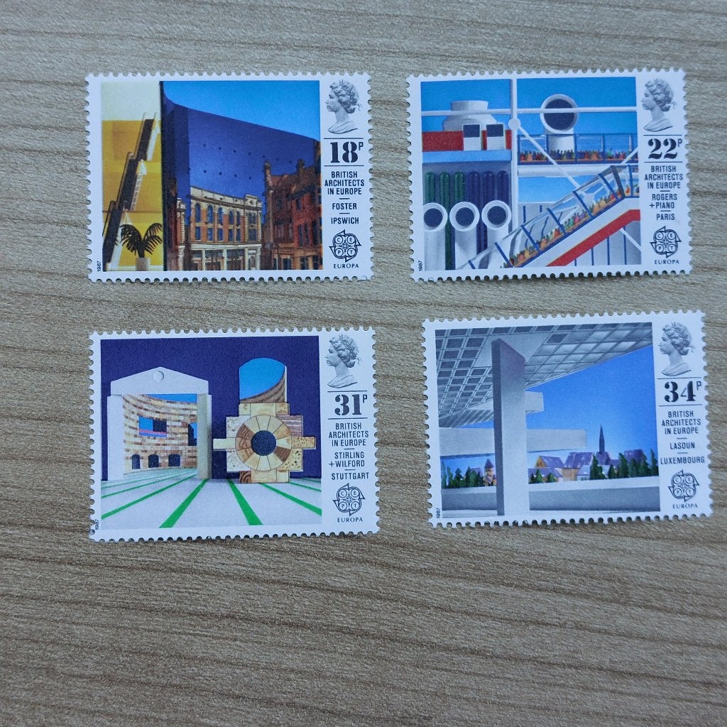 Engeland 1987  Mi 1105 - 1108, Ophalen of Verzenden, Postfris