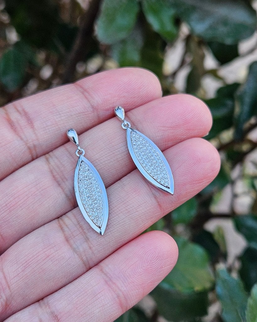 Zirkonia Oorbellen Isadora - Echt Zilver, Hangers, Verzenden, Info@lavicollection.com, Nieuw