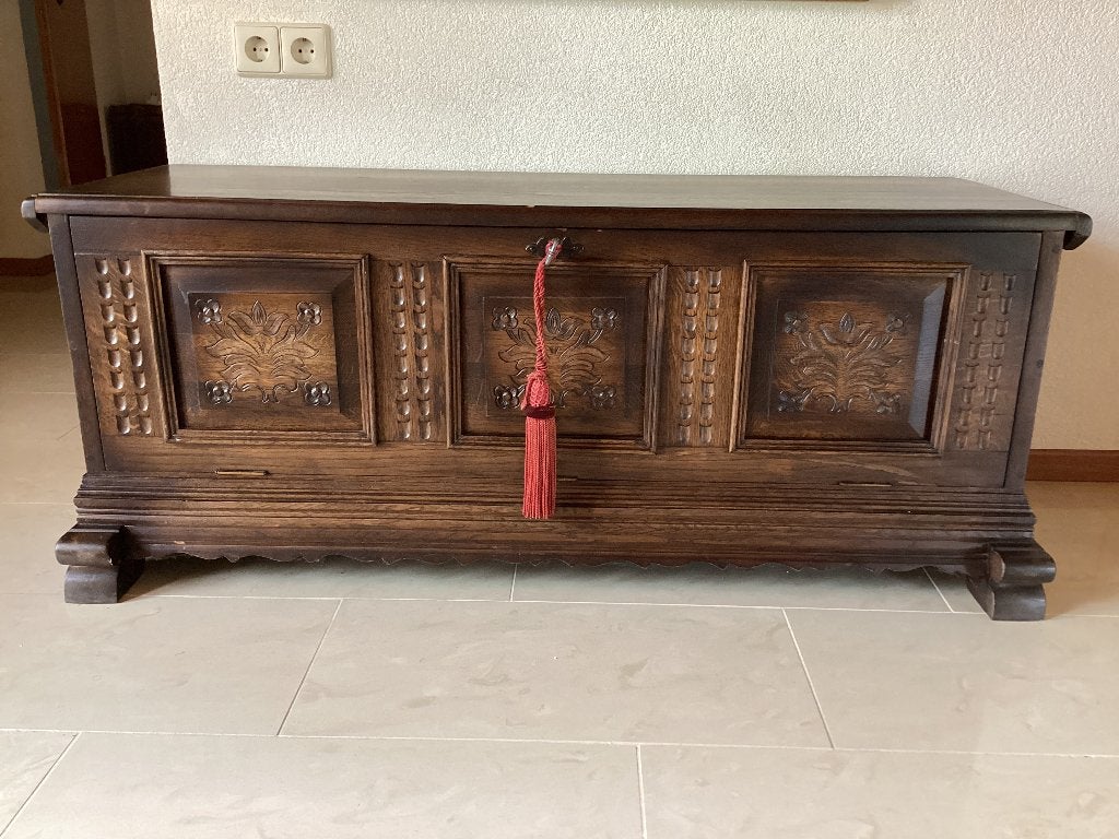Laag klassiek dressoir, Huis en Inrichting, Kasten | Dressoirs, Ophalen, 25 tot 50 cm, Gebruikt, Klassiek maar zeker te combineren met moderne stijl