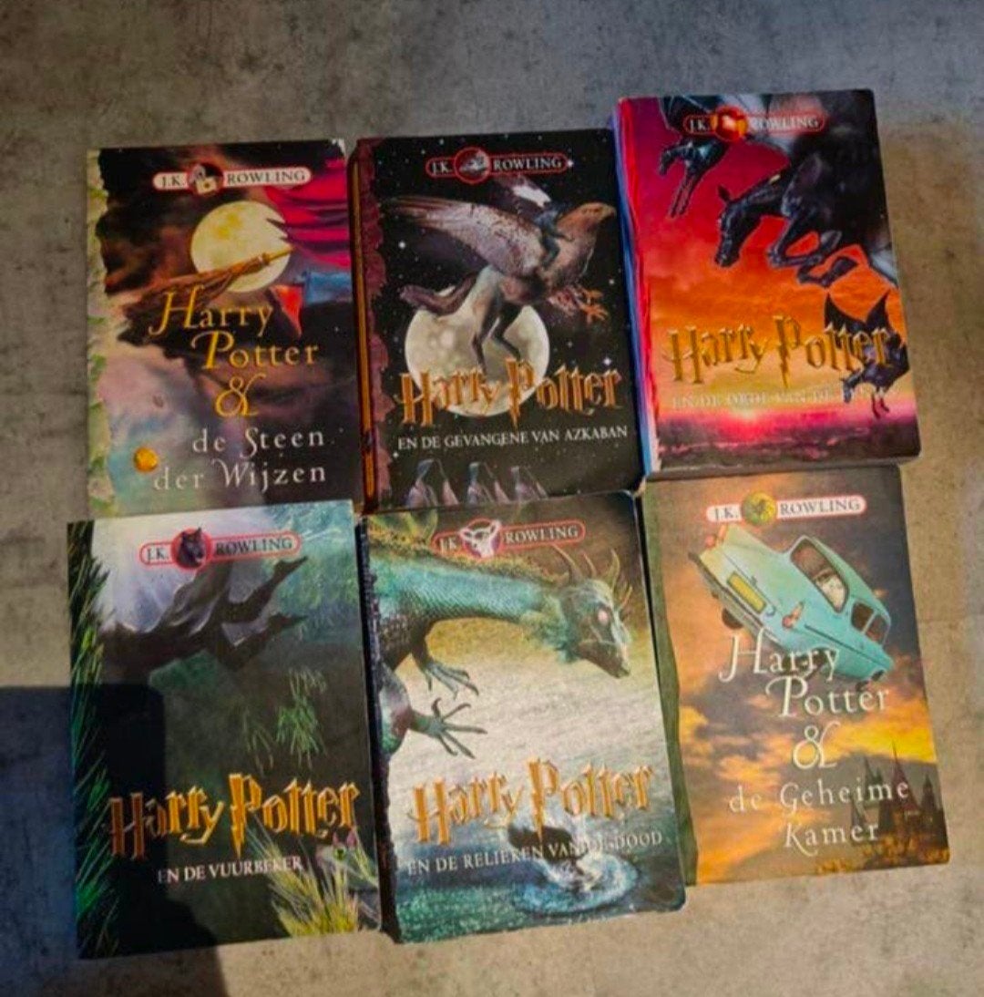 Harry Potter Boekenset (6 delen) - J.K. Rowling, Boeken, Ophalen of Verzenden, Zo goed als nieuw, J.K. Rowling
