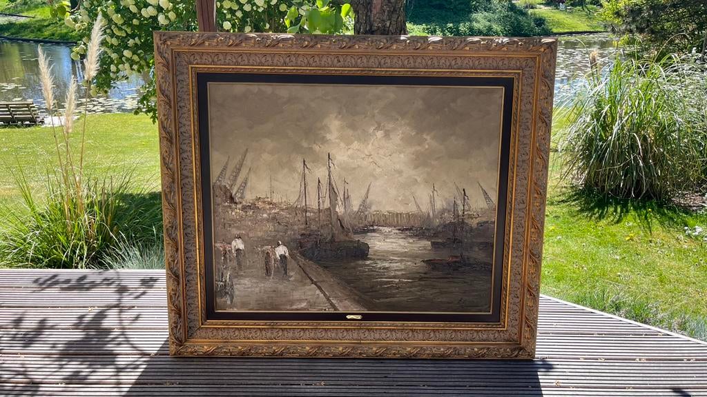 Mooi groot schilderij van Escoda, Ophalen