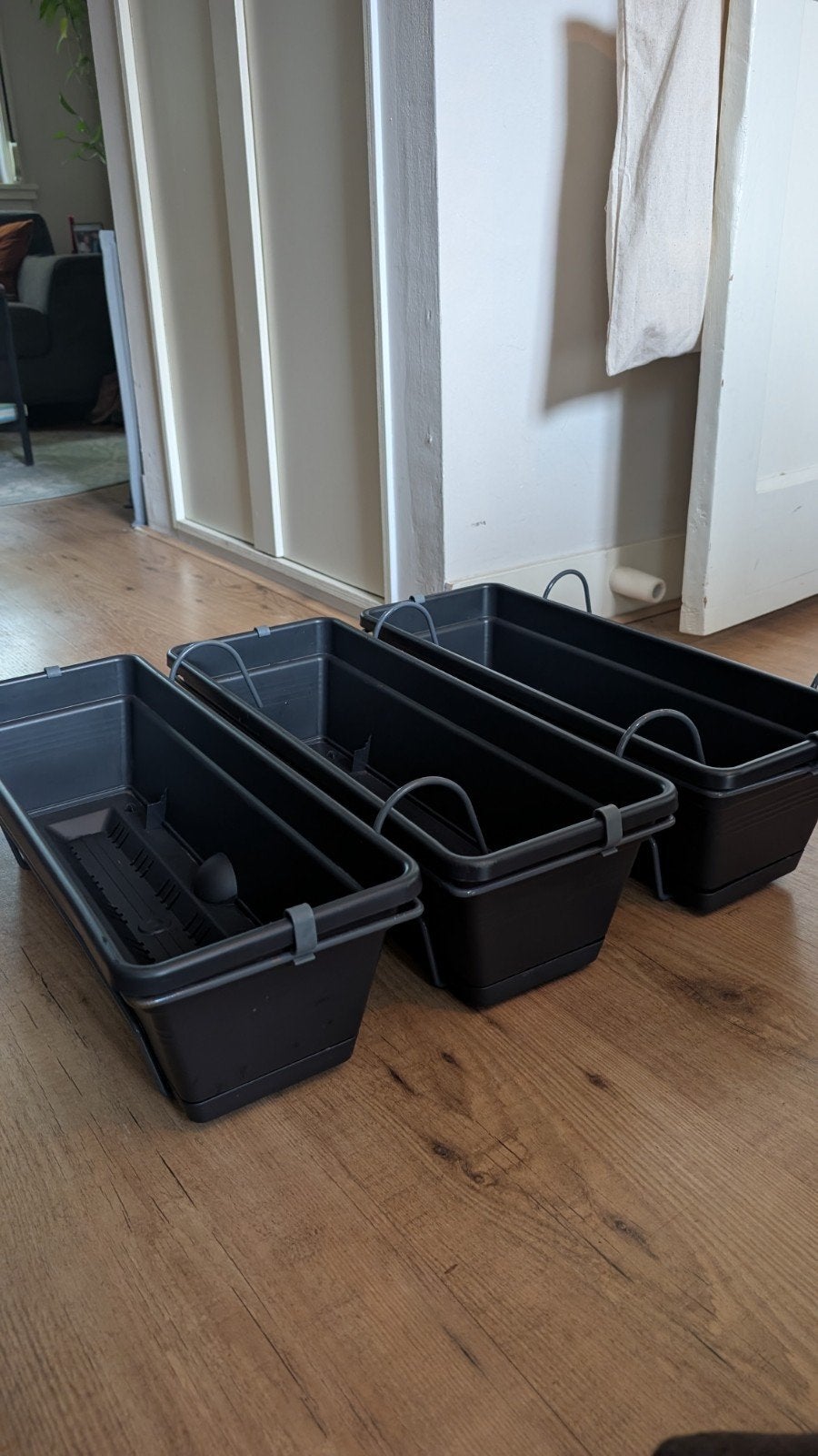 Elho Provence All-in-1 Bloembakken met Ophangsysteem (3 st), Ophalen, Kunststof, Gebruikt, Minder dan 30 cm