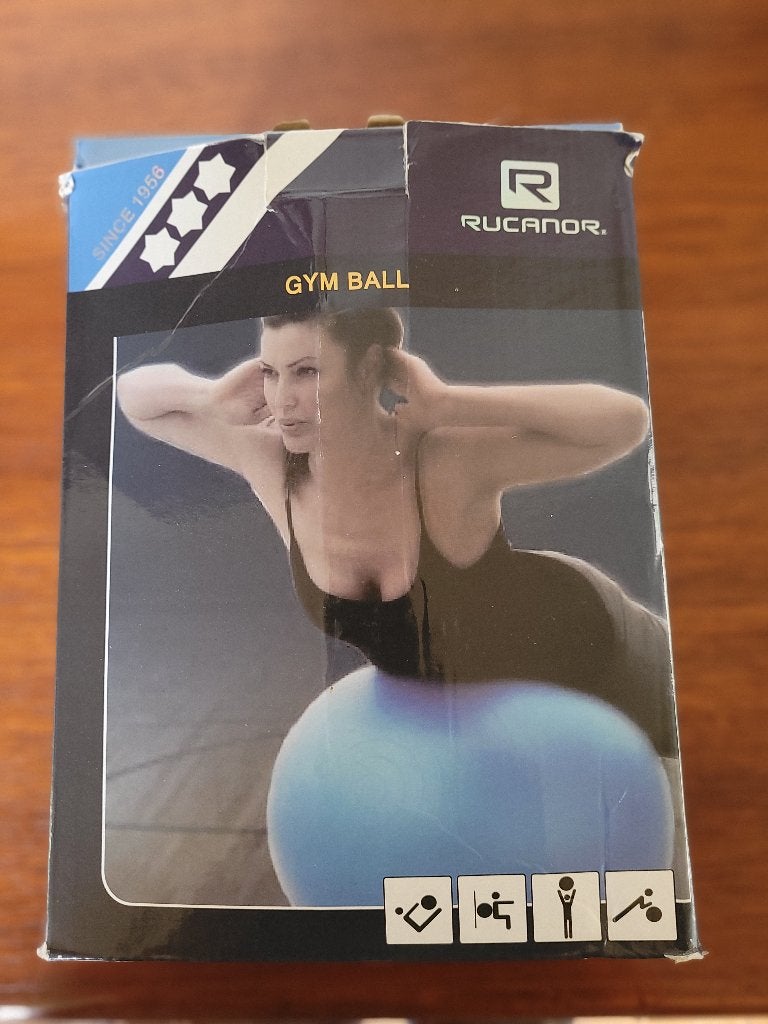 gymbal, Sport en Fitness, Fitnessmaterialen, Ophalen of Verzenden, Zo goed als nieuw, Fitnessbal