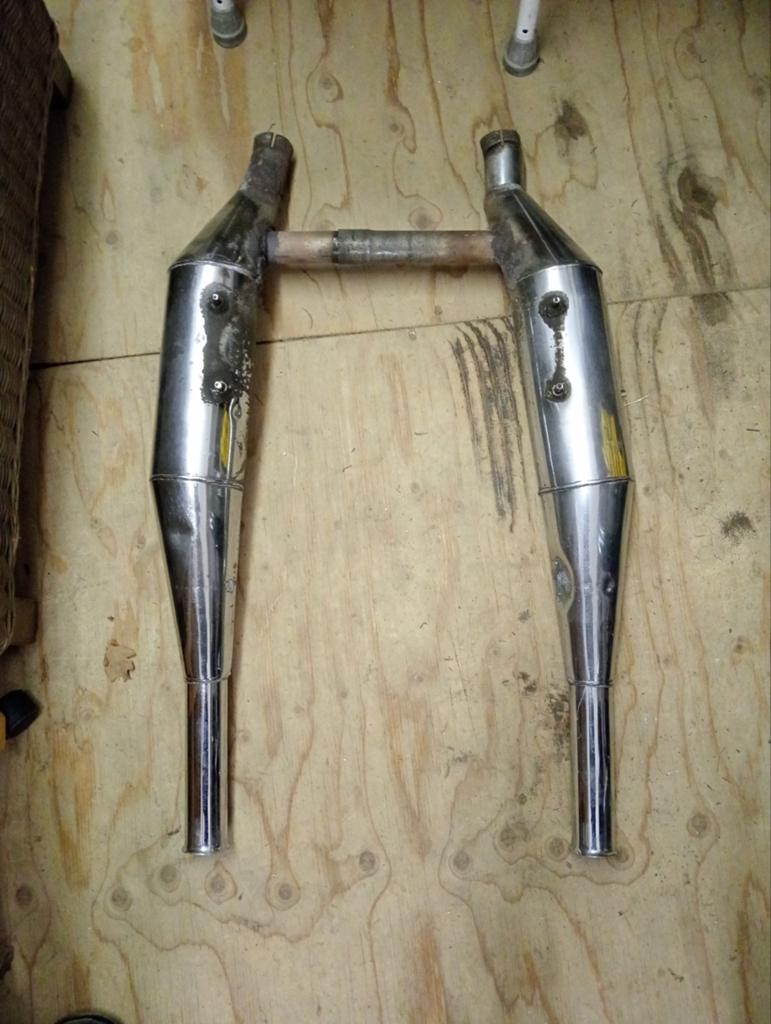 Uitlaat Honda GL 1000 - Gebruikt, Ophalen of Verzenden, Gebruikt