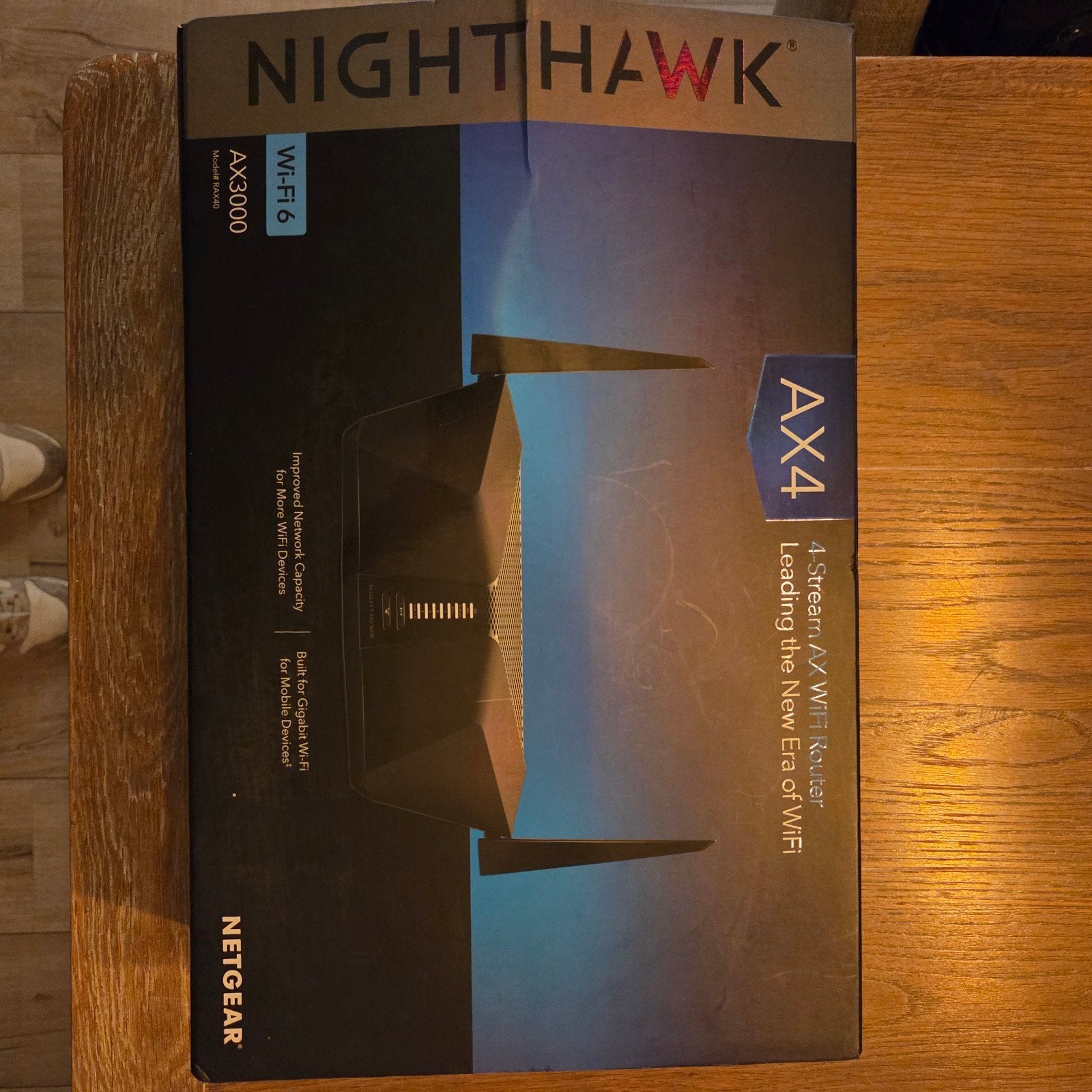 Netgear Nighthawk AX4 AX3000 WiFi 6 Router, Ophalen of Verzenden, Zo goed als nieuw, Router, Netgear Nighthawk