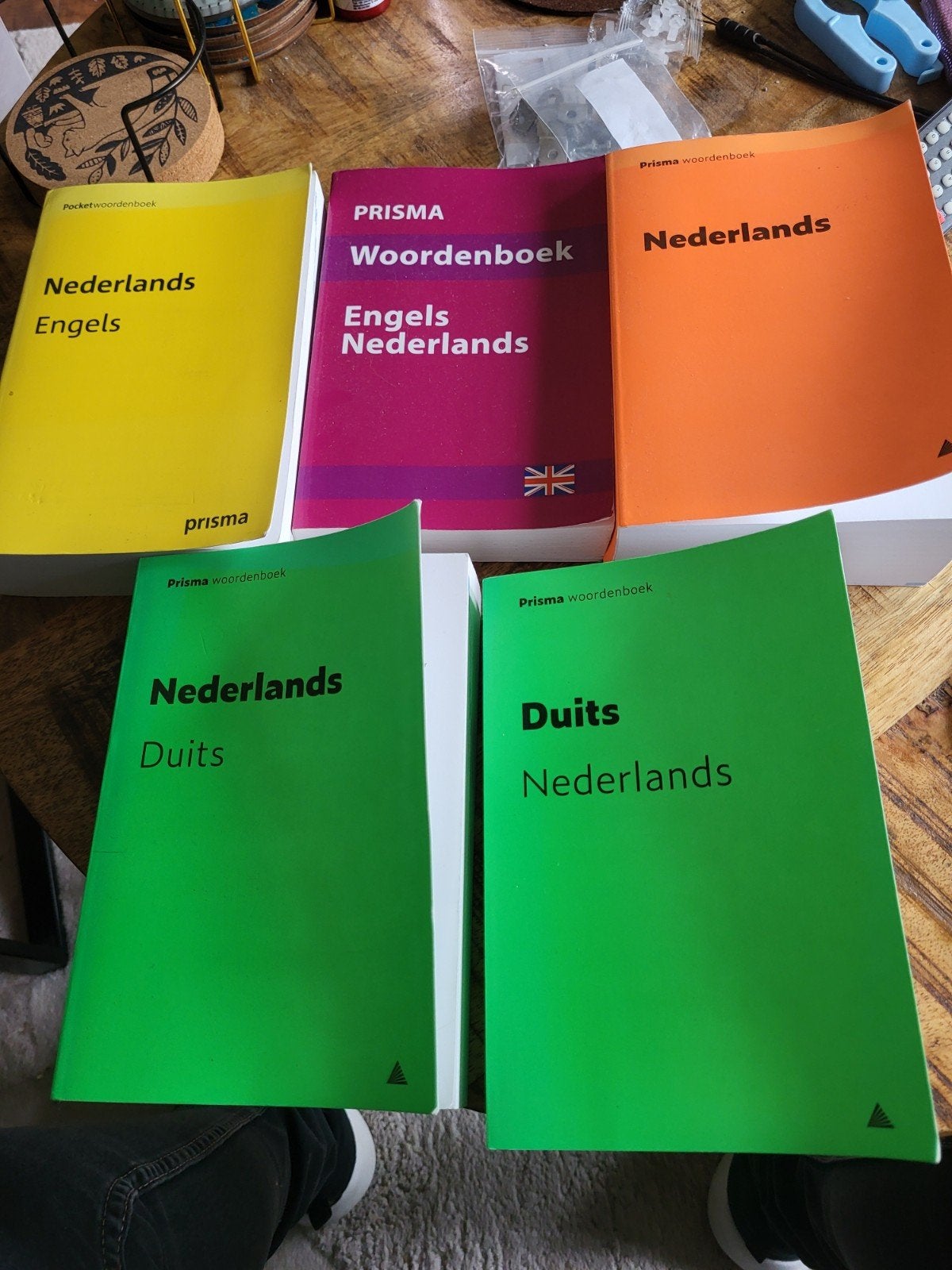 woorden boeken, Ophalen, Zo goed als nieuw, Prisma of Spectrum, Nederlands