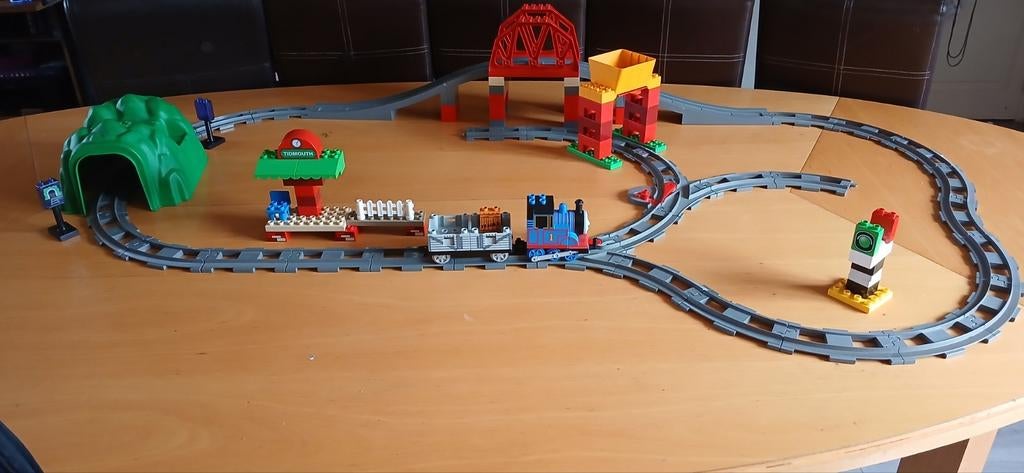 Duplo 65766 Thomas de Trein, Overige thema's, Ophalen of Verzenden, Zo goed als nieuw, Compleet