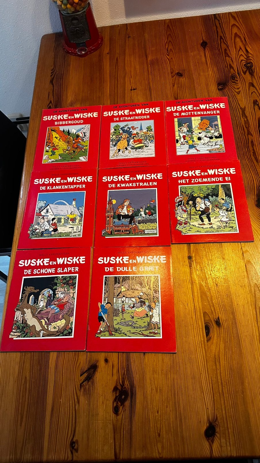 8 Suske en Wiske speciale krantenuitgaven-Nieuwsblad / Volk, Meerdere stripboeken, Ophalen of Verzenden, Zo goed als nieuw