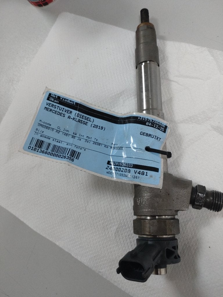 4x Originele Diesel Verstuiver Mercedes A-Klasse W177 2019, Ophalen of Verzenden, Gebruikt, Mercedes-Benz