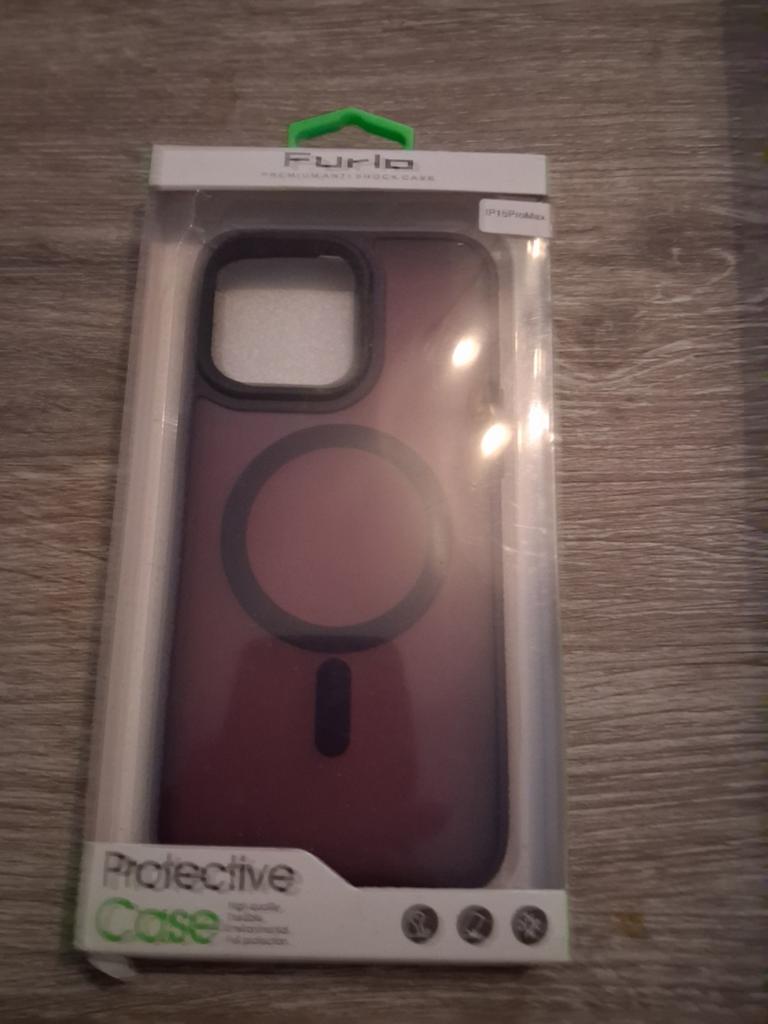 Furla Protective Case voor iPhone 15 Pro Max - Rood, Kunststof, Overige merken, Nieuw, Hoesje of Tasje