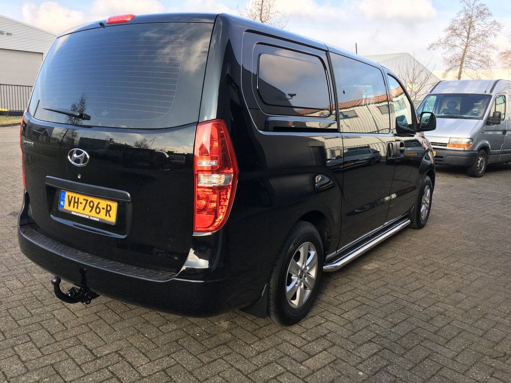 Hyundai H1 H300 Sidebars buis 60 mm met RVS trede, Niet ingevuld, Niet ingevuld, Niet ingevuld