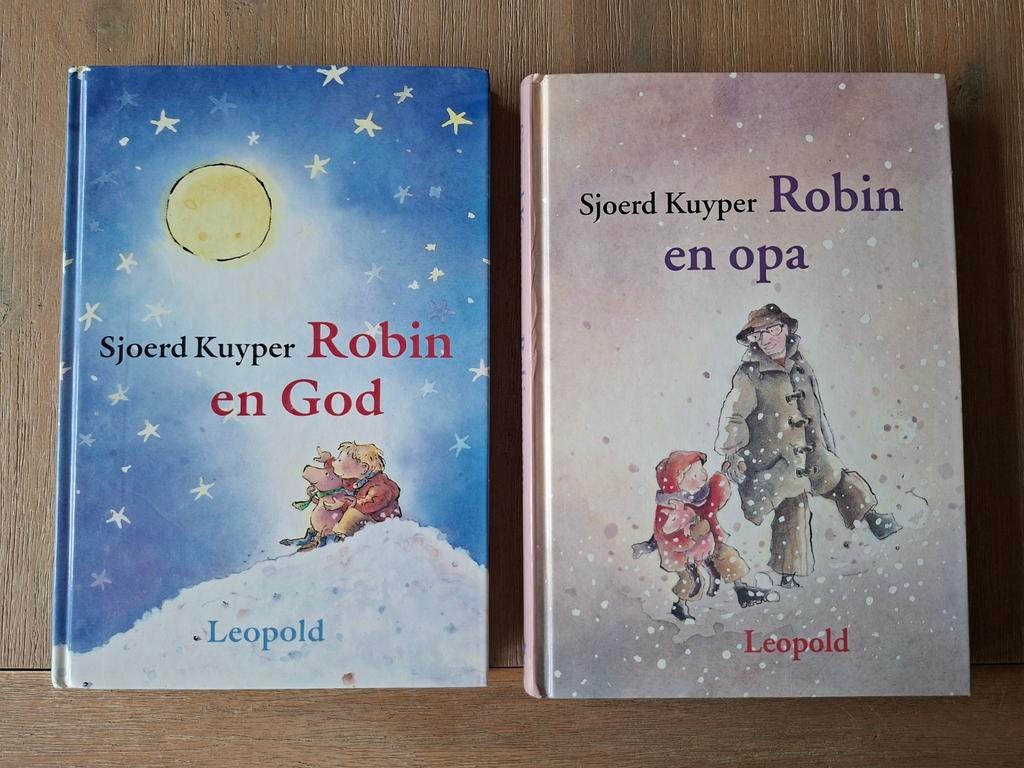 Sjoerd Kuyper - Robin en God / Robin en opa (hardcover), Ophalen of Verzenden, Zo goed als nieuw, Sjoerd Kuyper, Fictie algemeen