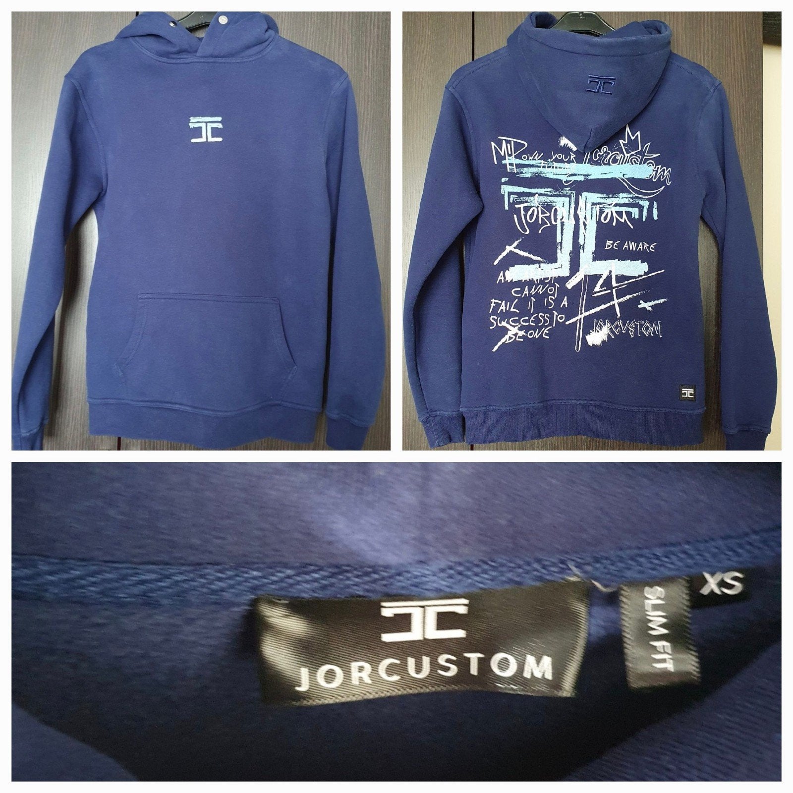 Nieuwe Jorcustom hoodie - Maat XS - Slim Fit, Ophalen of Verzenden, Nieuw, Jorcustom