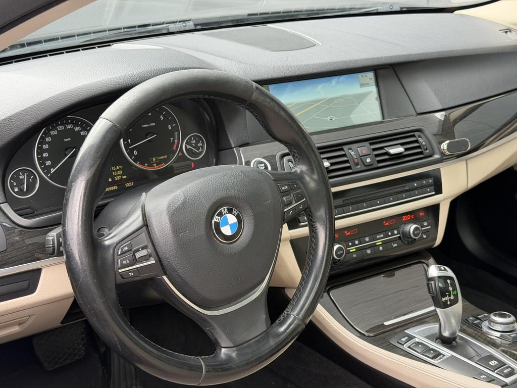BMW 5 Serie Touring 523i High Executive | RIJKLAAR | Leder |, Auto's, BMW, Euro 5, Achterwielaandrijving, Gebruikt, 2000 kg