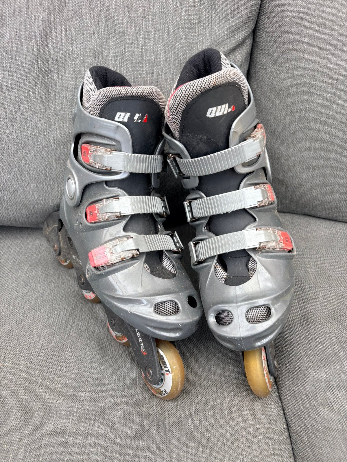 Inline skates maat 42, Sport en Fitness, Skeelers, Gebruikt, Inline skates 4 wielen, Ophalen, Overige merken