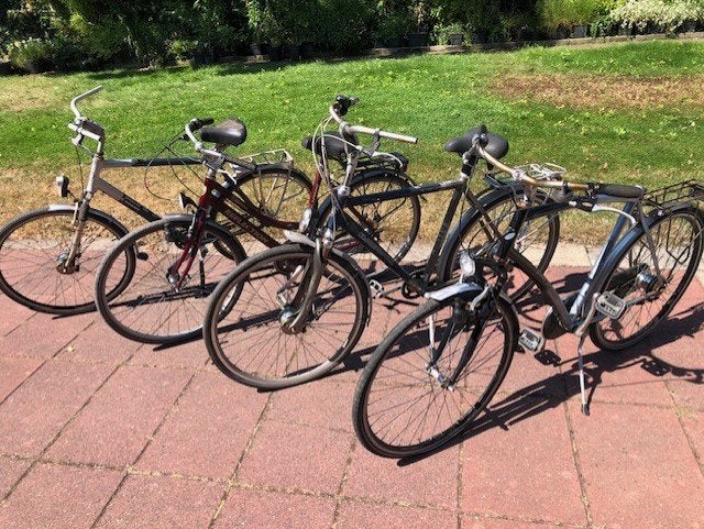Fietsen , 4 stuks voor onderdelen / loop / sloop . alles in, Ophalen, Gebruikt