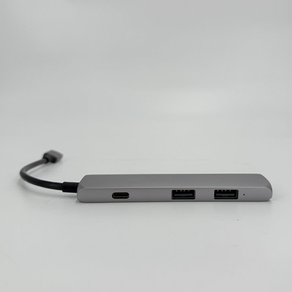 Satechi Slim USB-C 4-in-1 4K Adapter Grey