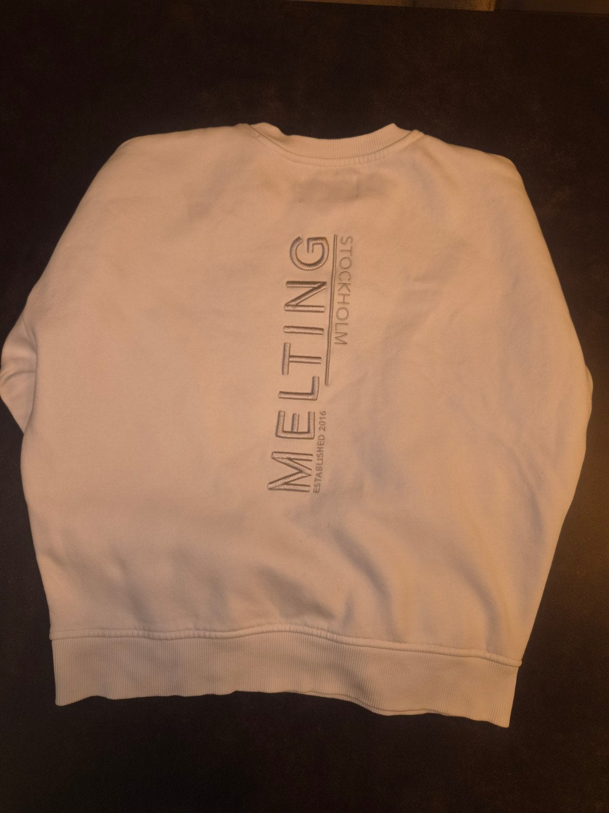 Melting Stockholm trui - wit - XS, Ophalen, Wit, Maat 34 (XS) of kleiner, Gedragen