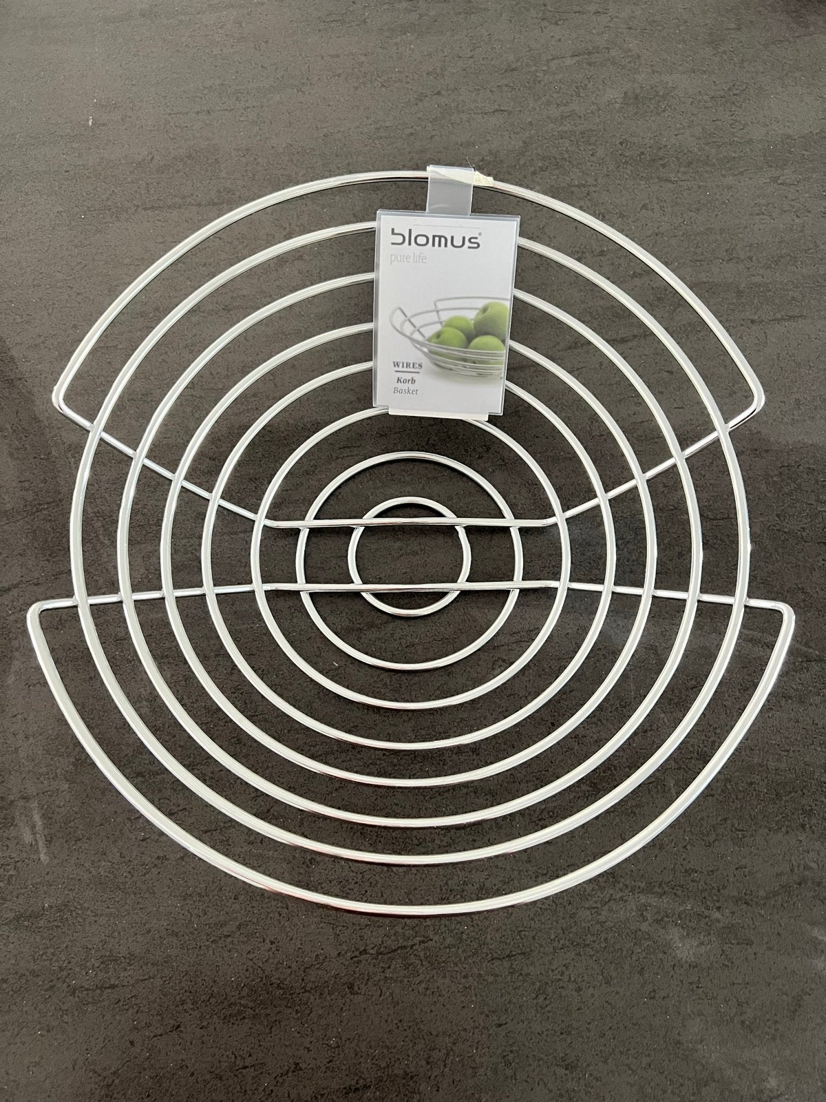 Blomus Wires fruitmand/broodmand - Nieuw met prijskaartje, Mand, Rond, Nieuw, Ophalen of Verzenden