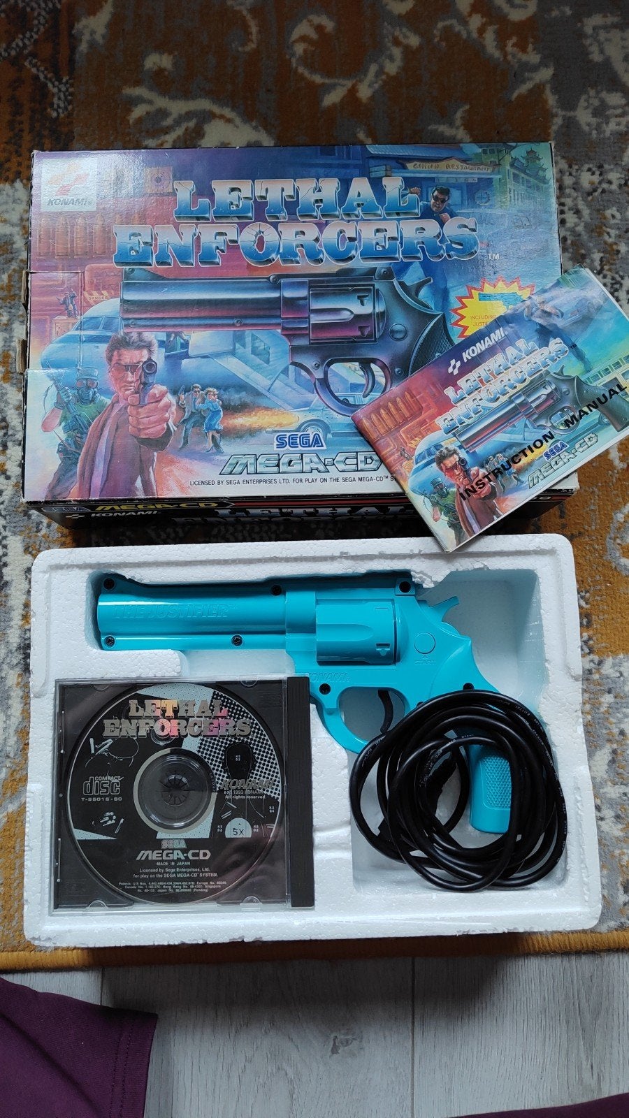Lethal Enforcer en Justifier (MegaCD), Spelcomputers en Games, Avontuur en Actie, Gebruikt, 2 spelers, Ophalen of Verzenden