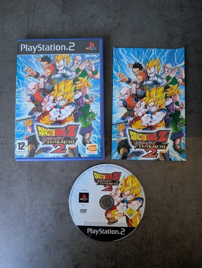Dragon ball z budokai tenkaichi 2 PS2, Vechten, 2 spelers, Ophalen of Verzenden, Zo goed als nieuw