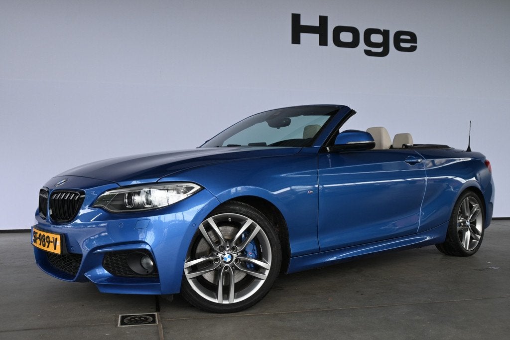 BMW 2 Serie Cabrio 220i High Executive M-Pakket! Automaat Na, Auto's, BMW, Bedrijf, Te koop, 2-Serie, ABS, Airbags, Airconditioning