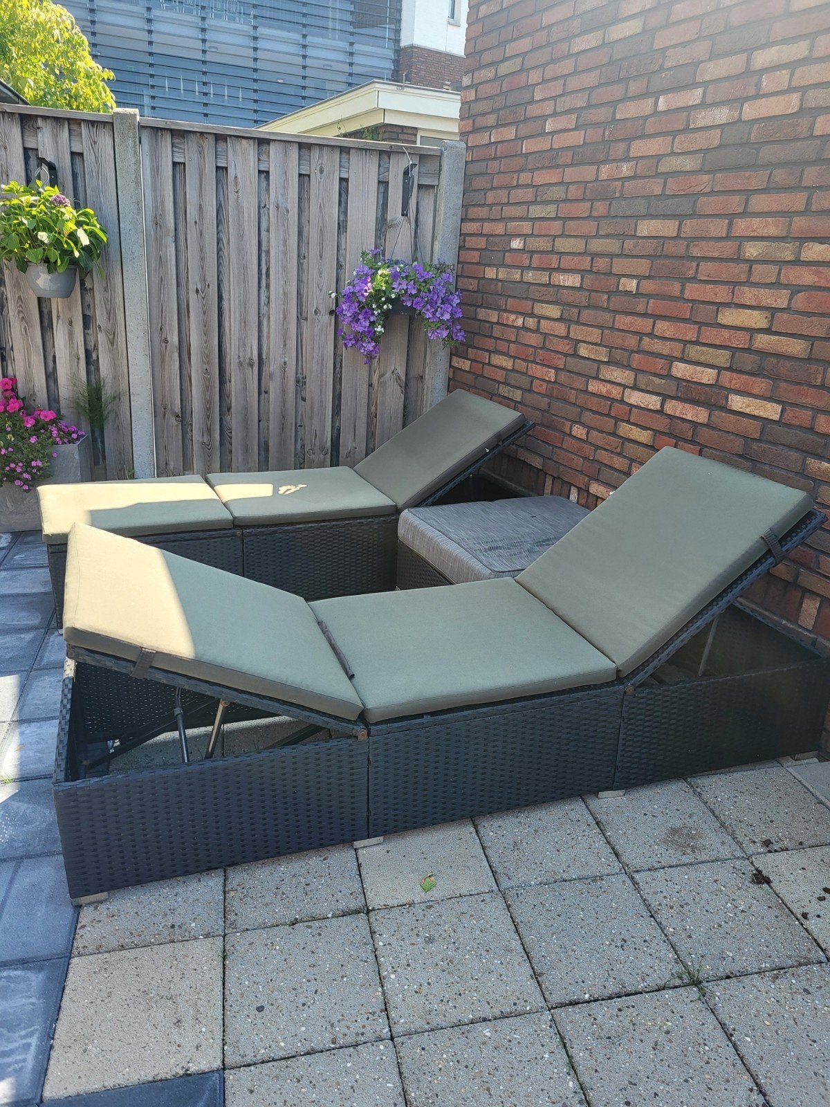 Ligbedden, Tuin en Terras, Ligbedden, Ophalen, Gebruikt, Aluminium