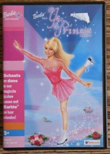 Barbie ijs prinses PC CD rom v.a.5 jaar Spel schaatsen dans, 1 speler, Ophalen of Verzenden, Zo goed als nieuw, Vanaf 3 jaar