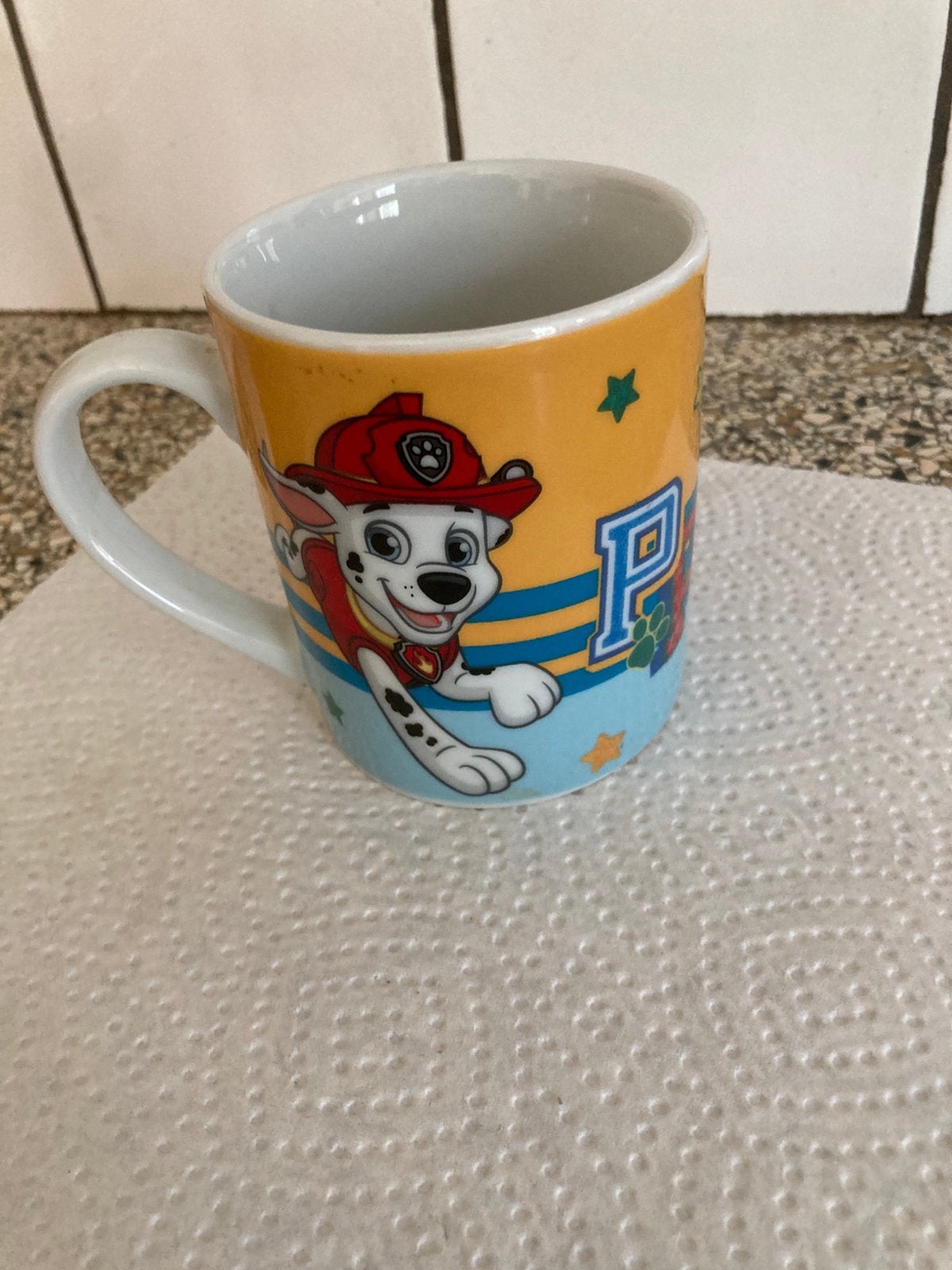 Beker paw patrol, Ophalen of Verzenden, Zo goed als nieuw, Overige stijlen, Overige typen