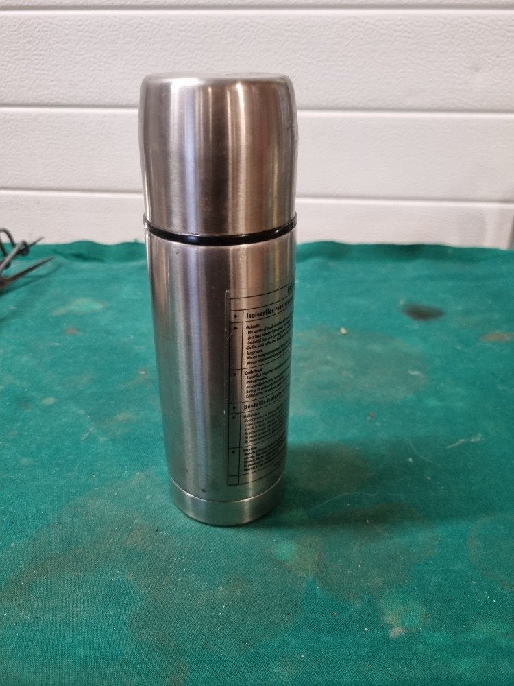 thermosfles met drinkkop rvs, Ophalen of Verzenden, 'T Olde Gre-j, Info@toldegrej.nl, Endepoelstraat 20f Didam
