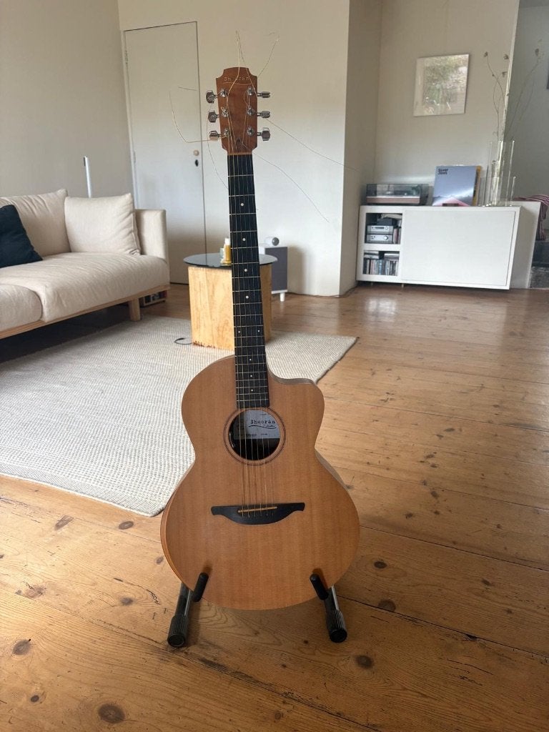 Sheeran by Lowden S04 Figured Walnut, Ophalen of Verzenden, Zo goed als nieuw, Western- of Steelstringgitaar