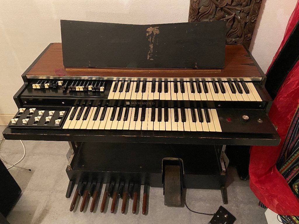 hammond L100 porta-B met Leslie 760, Muziek en Instrumenten, Ophalen, Gebruikt, 2 klavieren, Hammondorgel