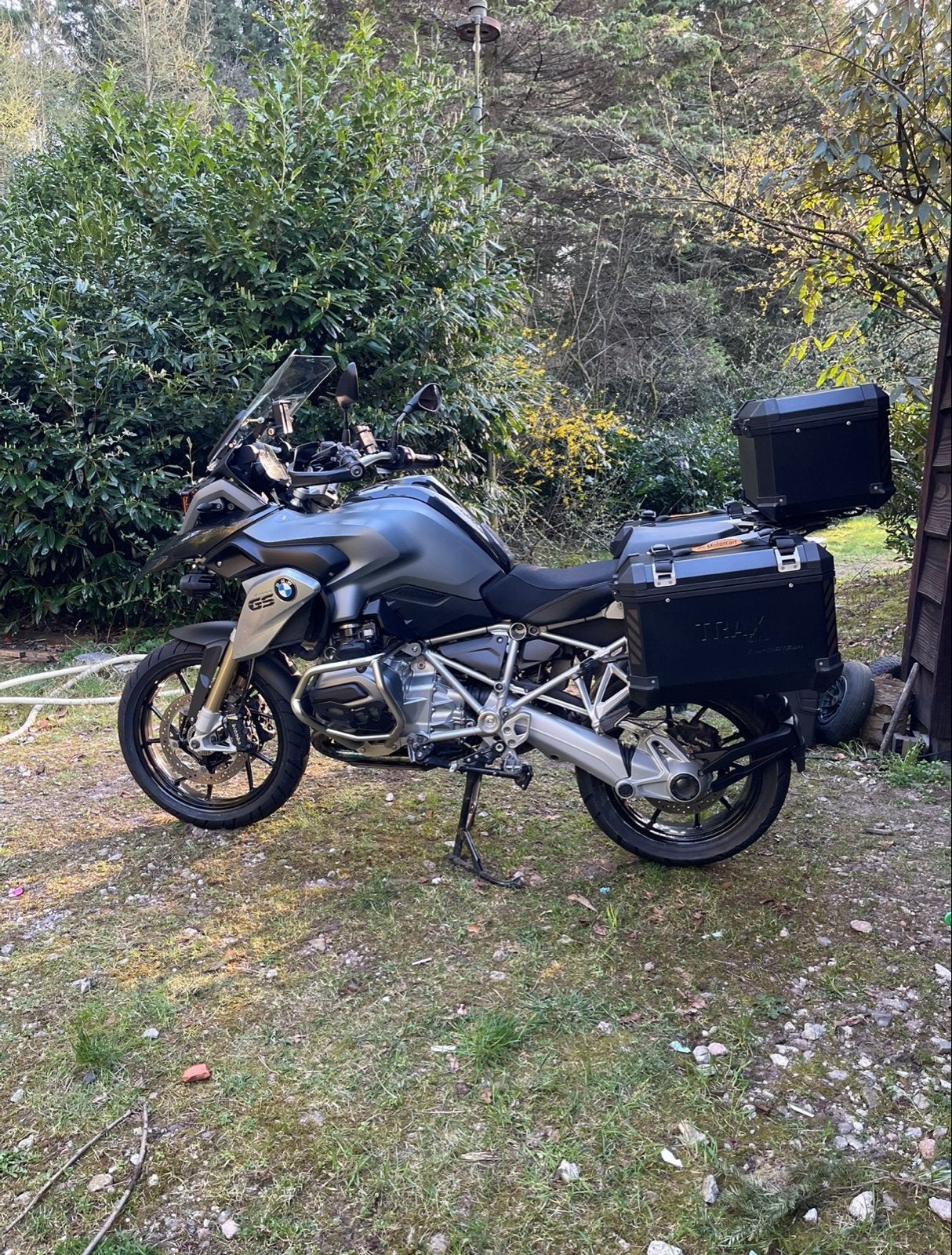 BMW R1200GS LC 2014 - incl aluminium koffers en Hyperpro, 2 cilinders, Occasion, Particulier, Meer dan 35 kW