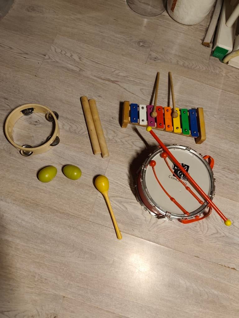 Muziekinstrumenten, Kinderen en Baby's, Speelgoed | Houten speelgoed, Ophalen