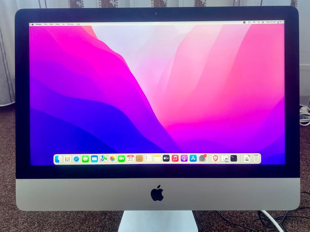 iMac 21.5-inch | 2,7GHz Quad  Core i5 | 8GB | 250GB SSD |, Computers en Software, Apple Desktops, 2 tot 3 Ghz, SSD, IMac, Ophalen of Verzenden