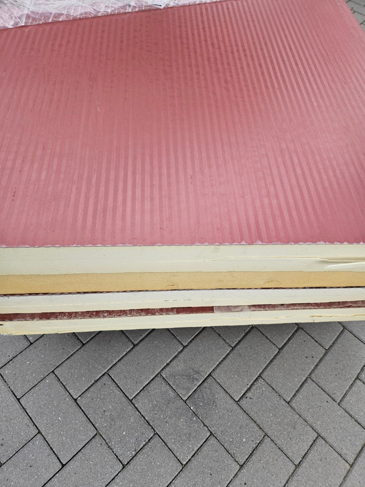 SANDWICHPANELEN 10 CM DIK, Doe-het-zelf en Verbouw, Platen en Panelen, Ophalen, Zo goed als nieuw, Overige materialen, 100 mm of meer