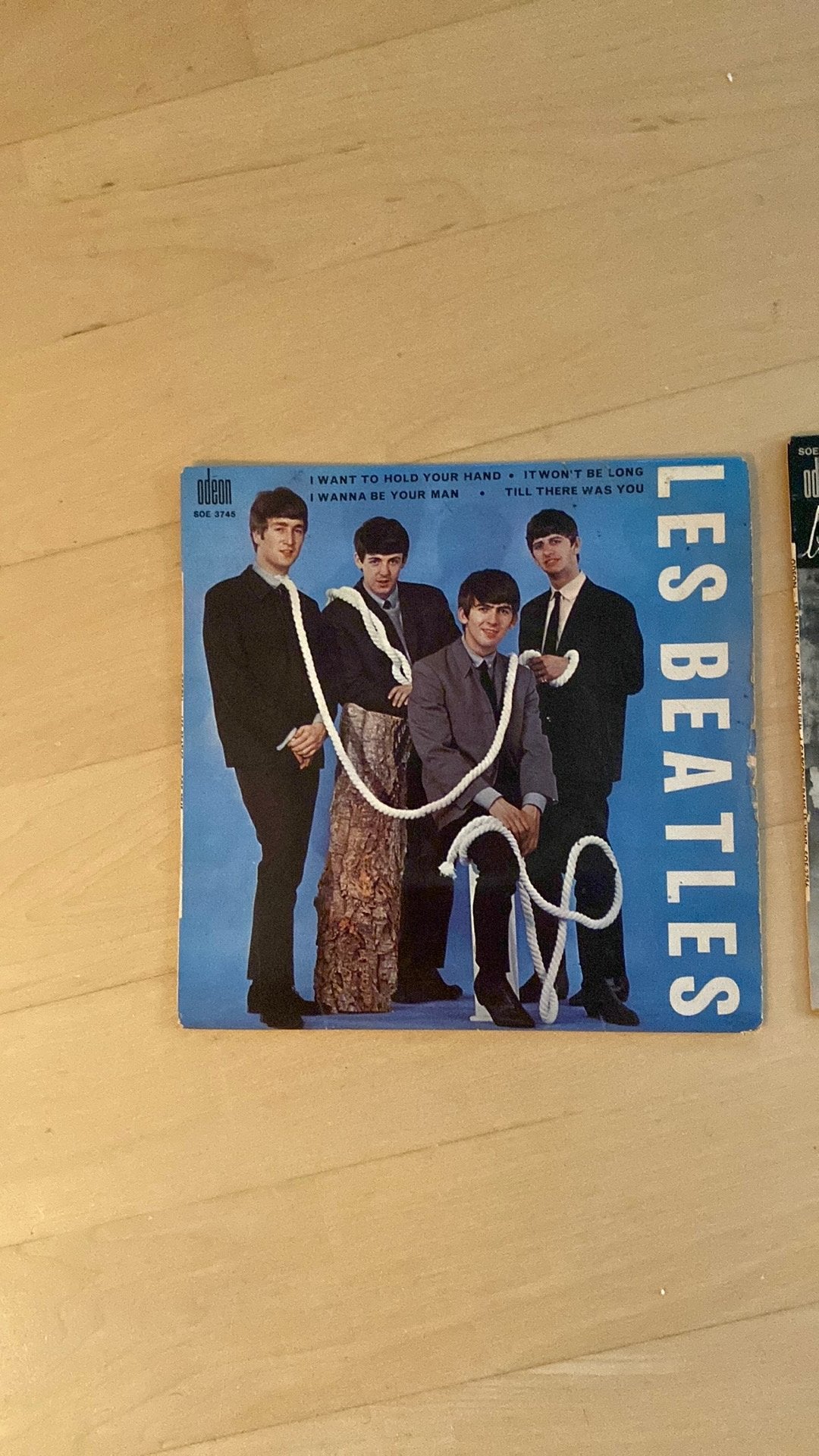 The Beatles EP's - Franse Persingen, Cd's en Dvd's, Gebruikt, 7 inch, Ophalen of Verzenden, EP