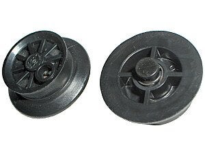 Lego Black Train Wheel, Middle Wheel for 12V Motor, Gebruikt, Overige thema's, Lego, Overige typen