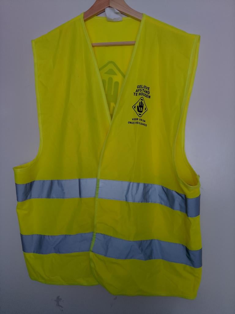 2 Gele hesjes te koop, Ophalen of Verzenden, Zo goed als nieuw
