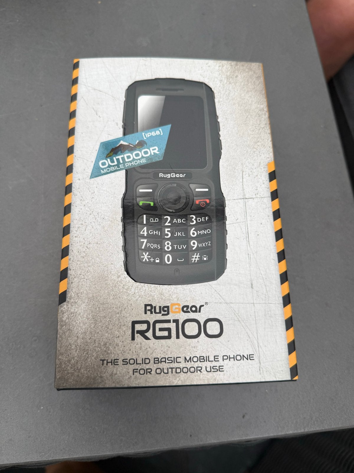 RugGear RG100 Outdoor Mobiele Telefoon - Nieuw in doos, Geen camera, Nieuw, Ophalen of Verzenden, Klassiek of Candybar