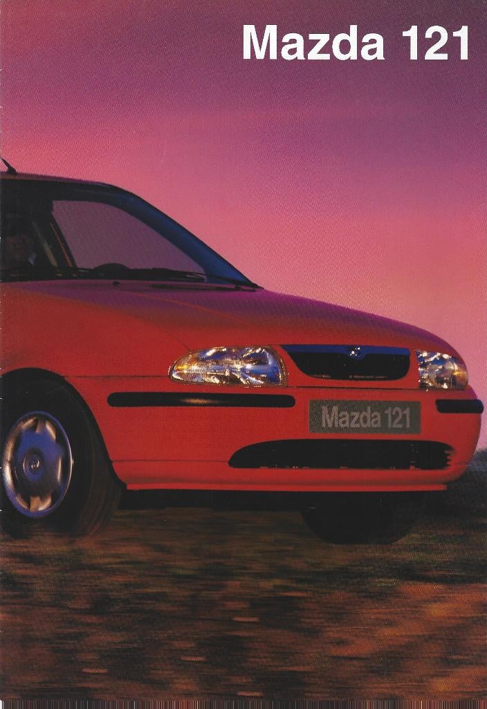 Brochure Mazda 121 1995, Ophalen of Verzenden, Gelezen, Mazda