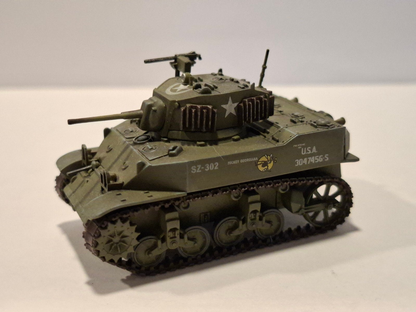 Hobbymaster M5A1 Stuart Tank, Ophalen of Verzenden
