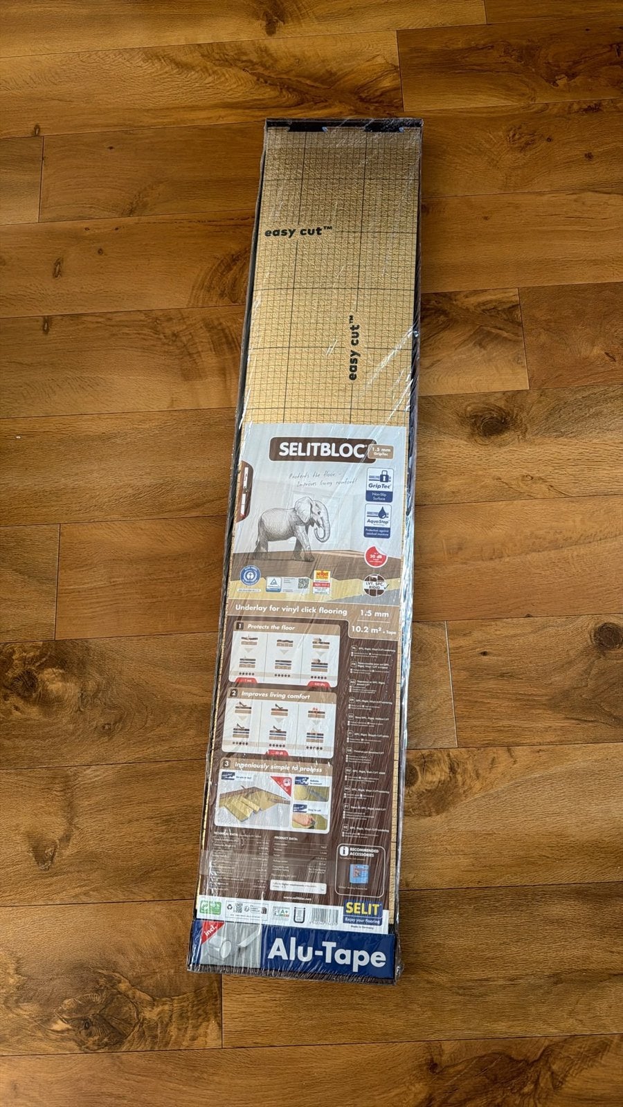 Nieuw Selticbloc ondervloer PVC 1,5mm dik voor 10m2, Ophalen, 50 tot 150 cm, Overige typen, Nieuw