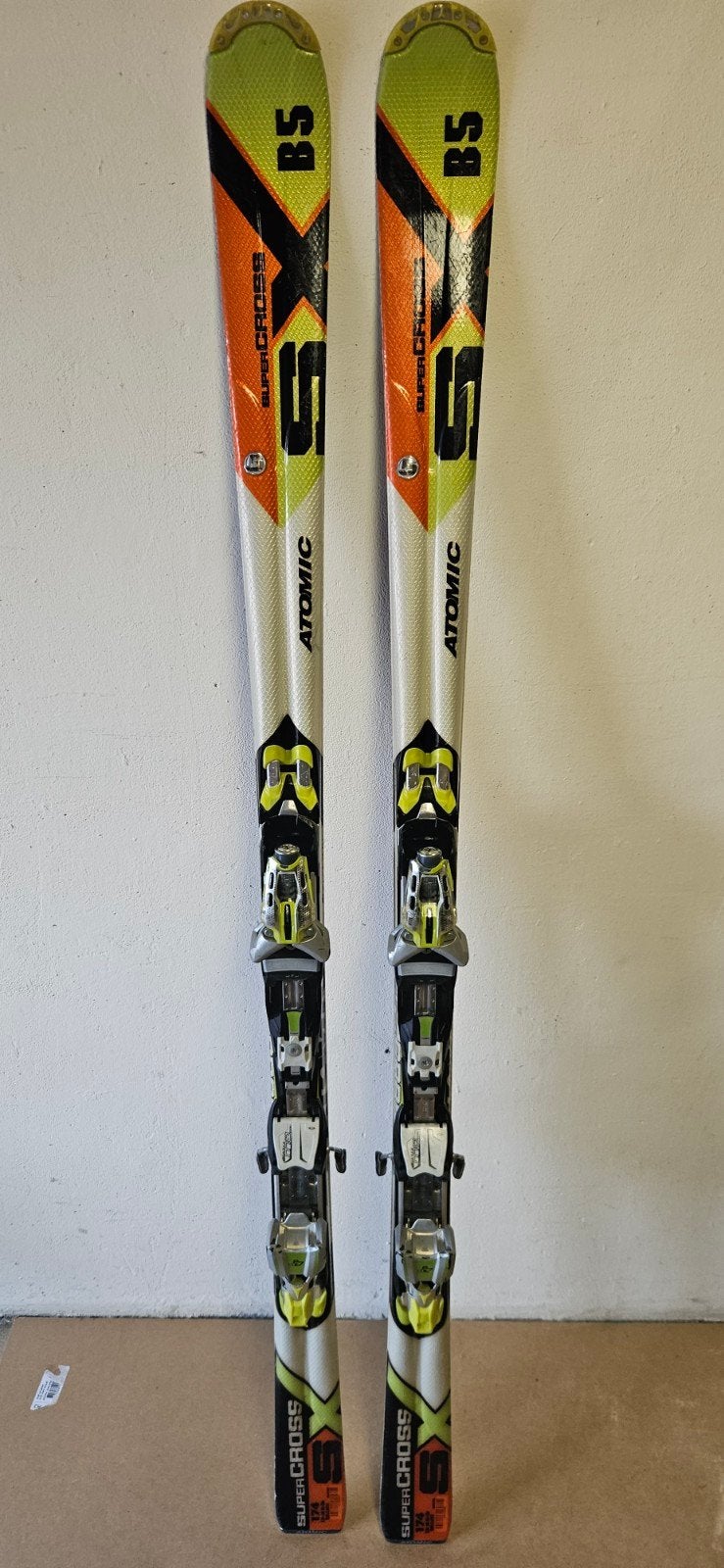 TOPmodel Atomic Supercross SX B5 Ski 174cm gewaxt gesle (50), 160 tot 180 cm, Gebruikt, Ophalen of Verzenden, Carve