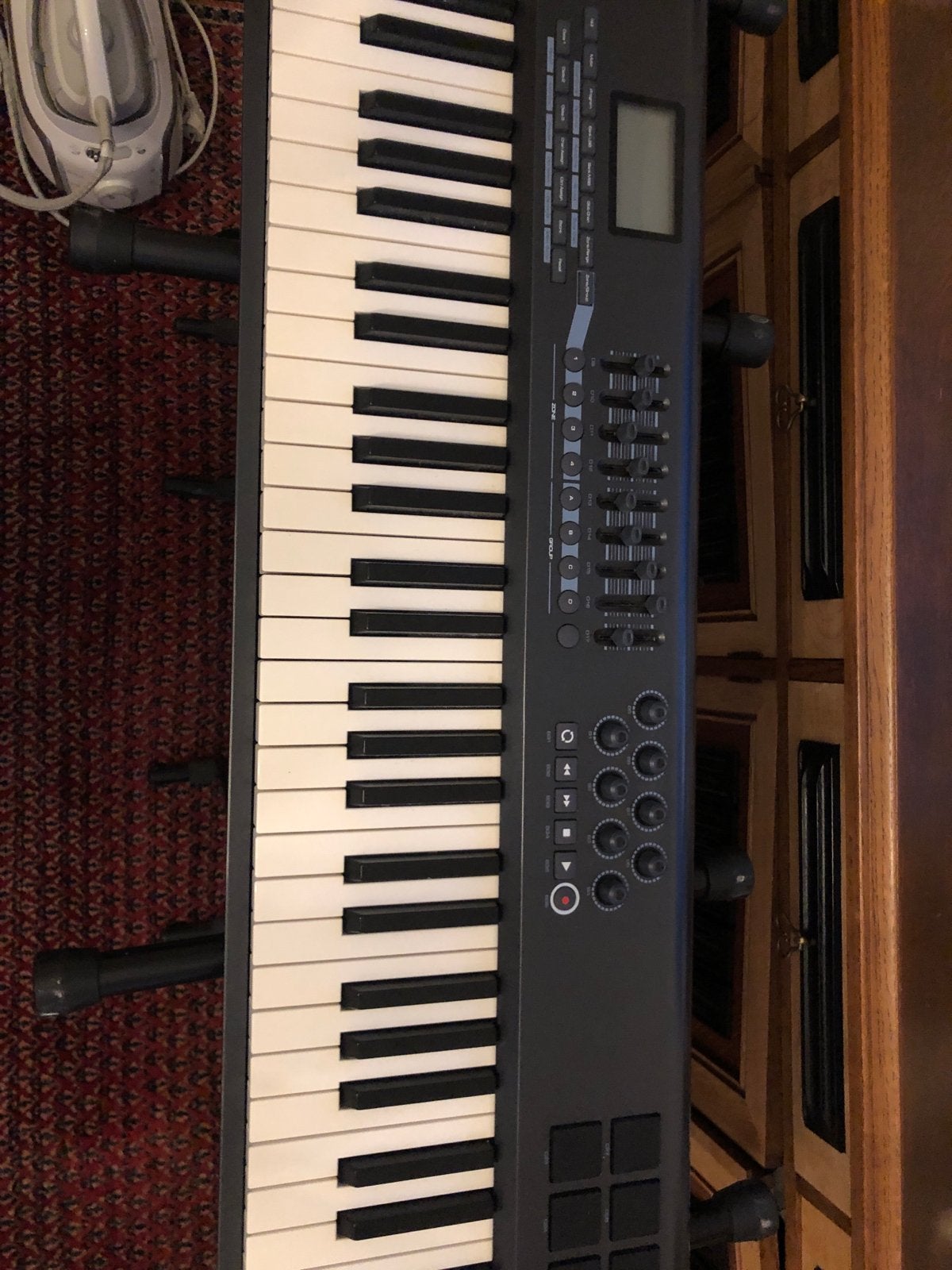 M-Audio Axiom 61 MIDI Keyboard Controller, Muziek en Instrumenten, Keyboards, Gebruikt, 61 toetsen, Overige merken, Aanslaggevoelig