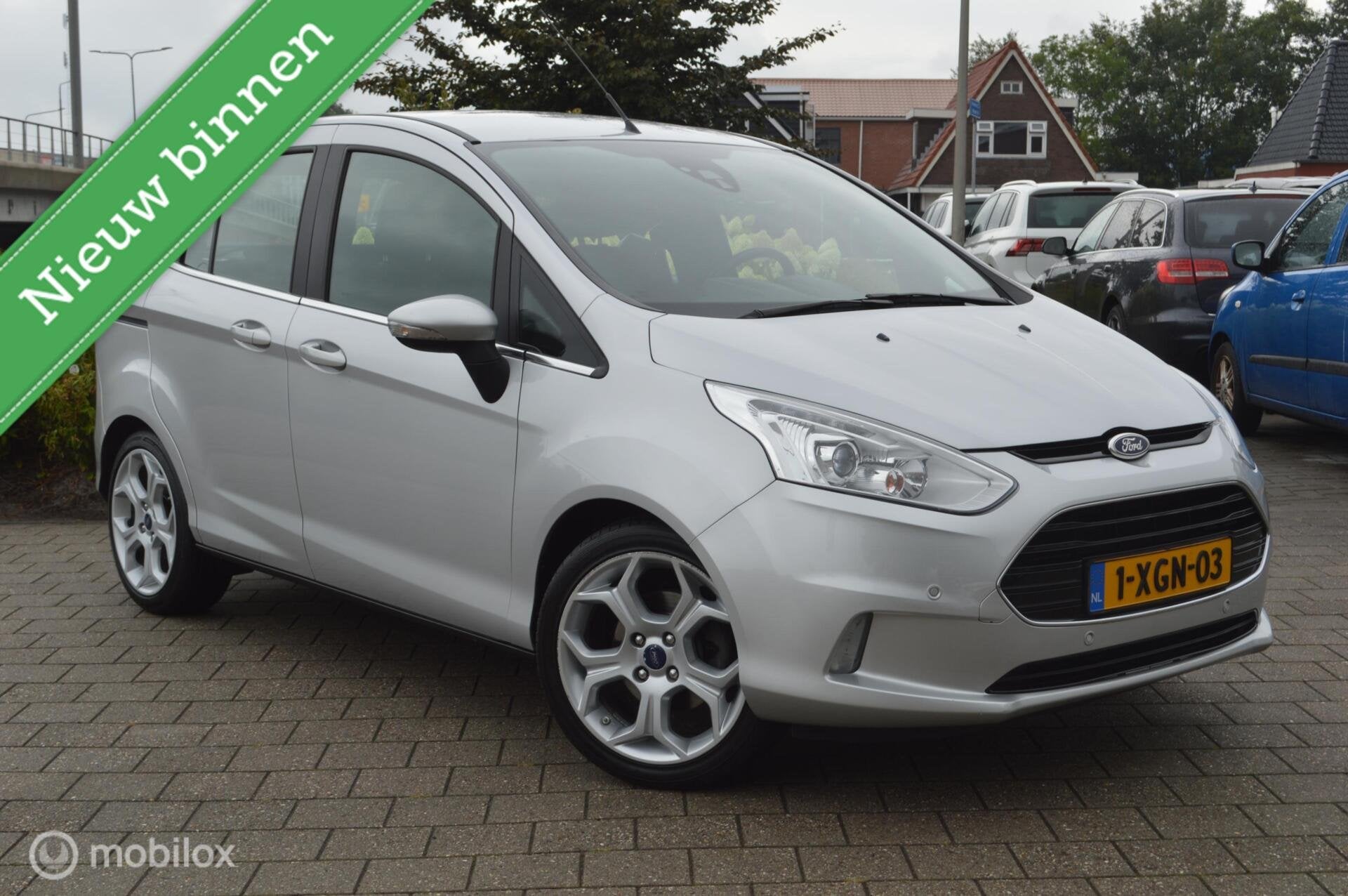 Ford B-Max 1.6 TI-VCT Titanium, Auto's, Ford, Stof, Gebruikt, Zwart, 4 cilinders