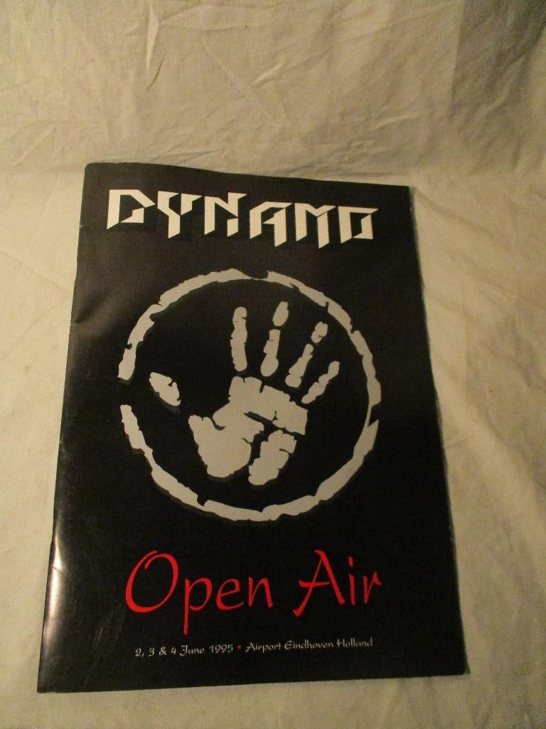 festival boekje Dynamo Open AIR 1995, Ophalen of Verzenden, Boek, Tijdschrift of Artikel
