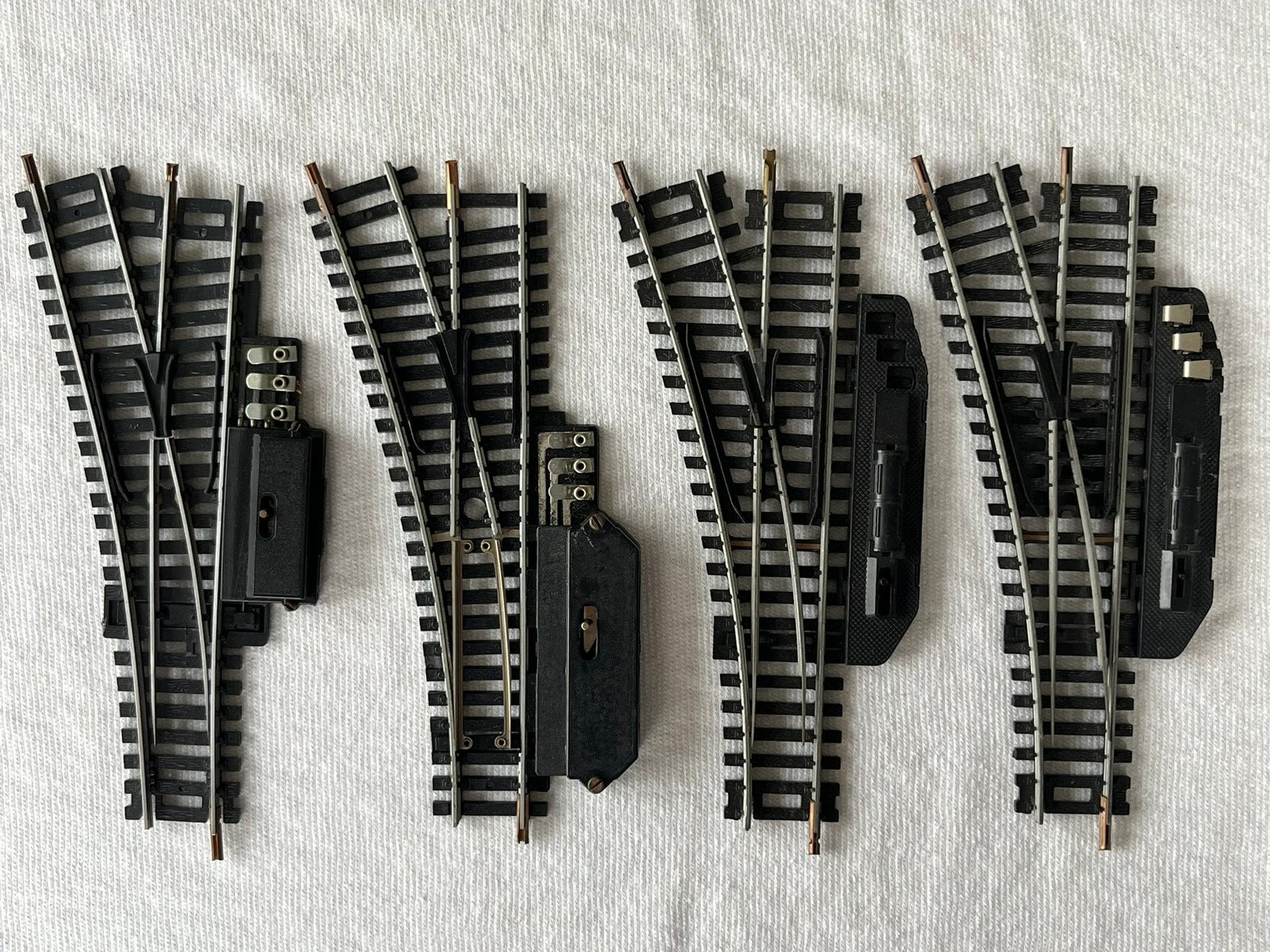 Lima rails H0 3051/N wissels Links (Prijs per stuk), Hobby en Vrije tijd, Gebruikt, Gelijkstroom, Rails, Ophalen of Verzenden