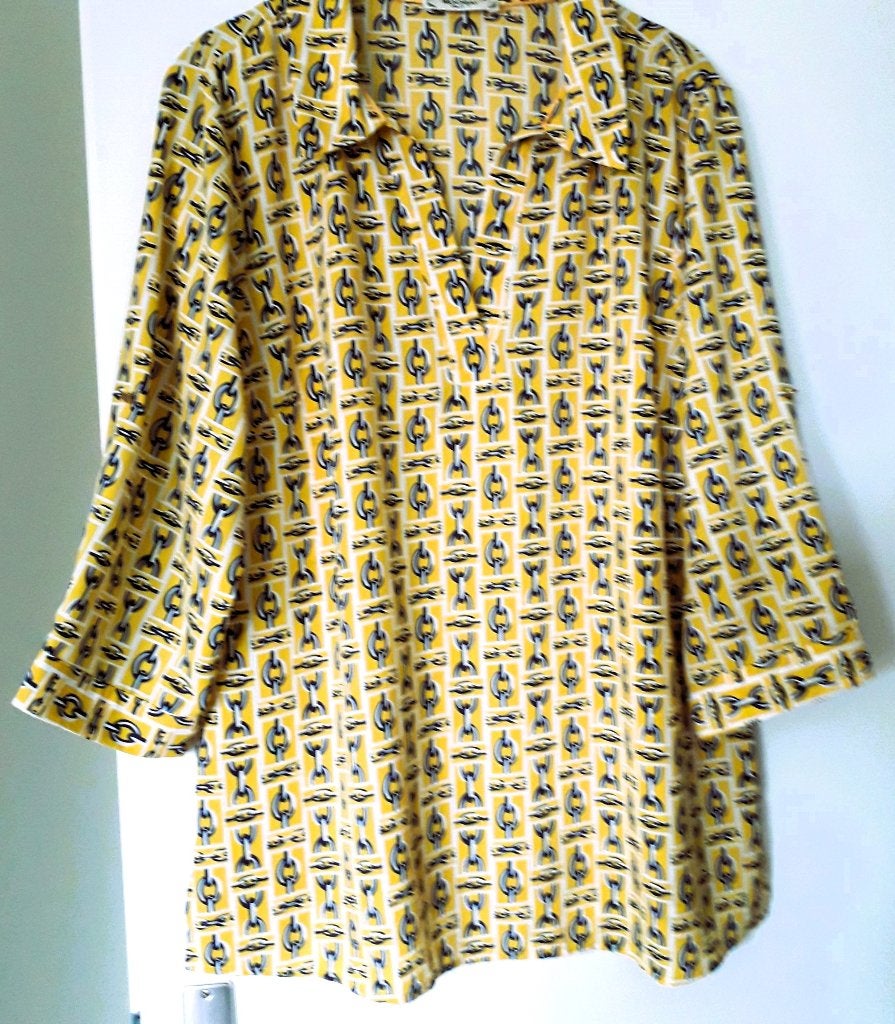 Dames blouse, Kleding | Dames, Ophalen, Nougat, Geel, Maat 42/44 (L)
