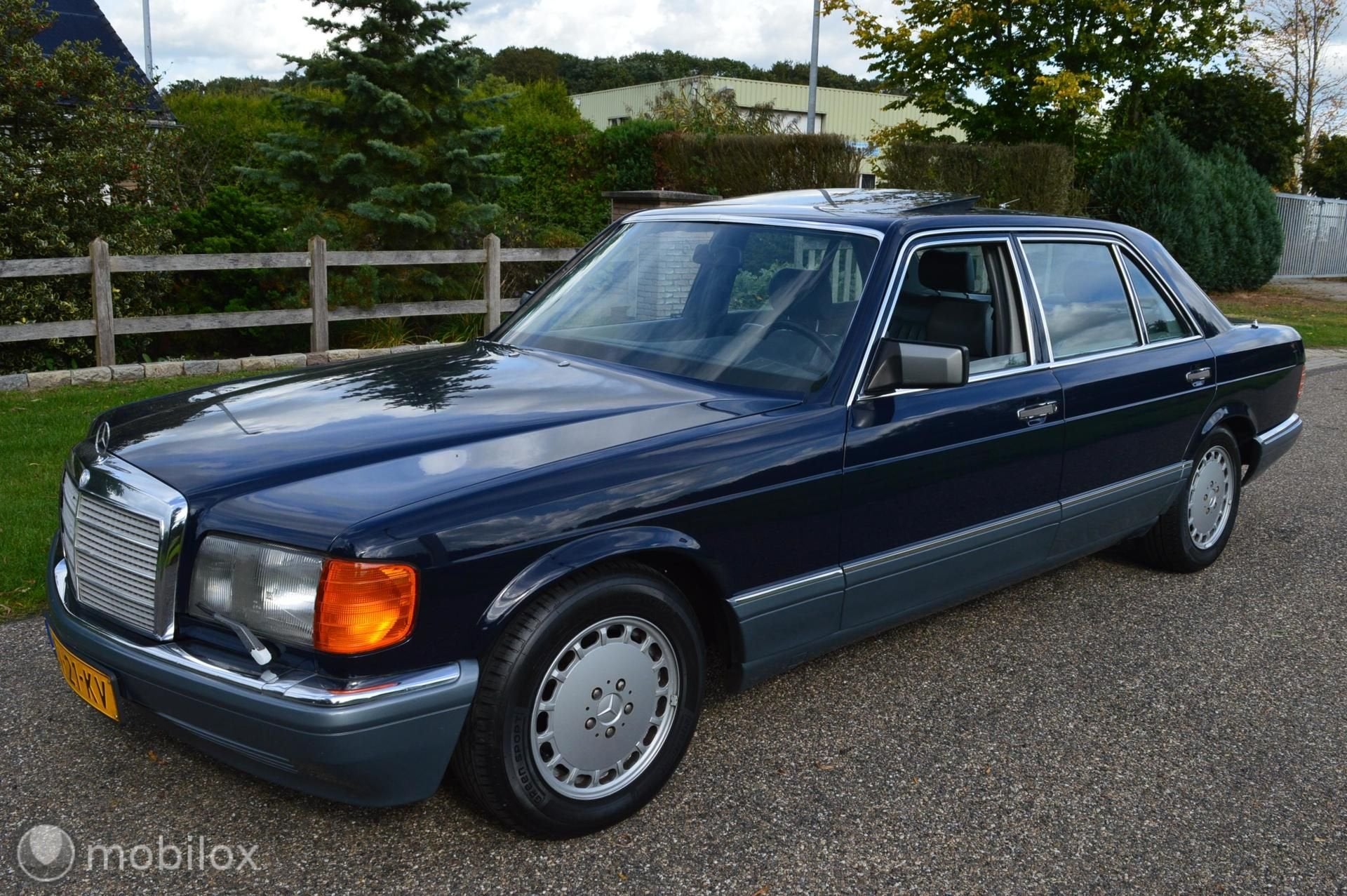 Mercedes W126 S-klasse 560 SEL Oldtimer / Collectors item !, Automaat, Achterwielaandrijving, Gebruikt, 8 cilinders